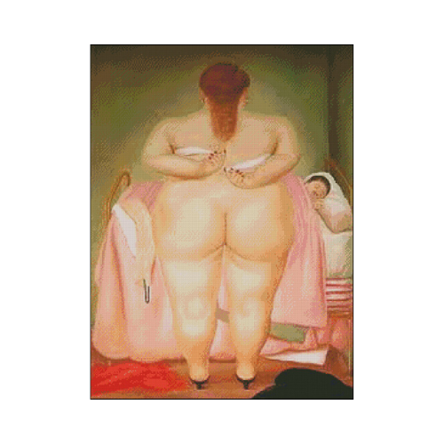 The morning after - F. Botero