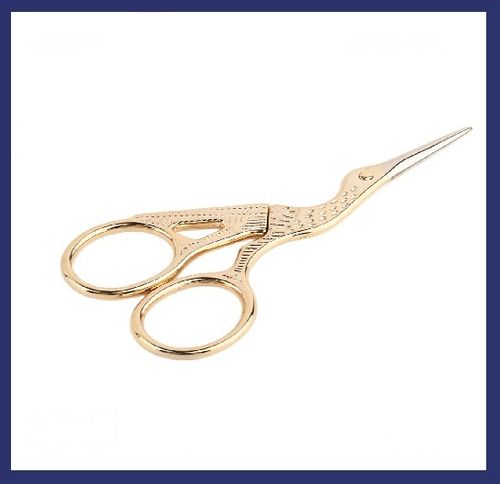 Collection Scissors 3.5 " stork gold
