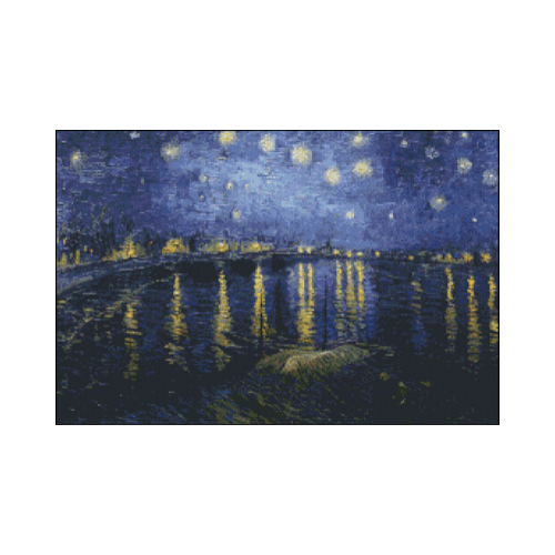 Starry Night Over the Rhone Med. Extra