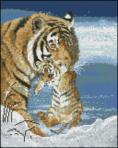 Mother tiger