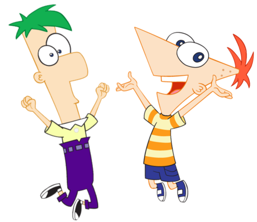 Parches bordados Phineas & Ferb
