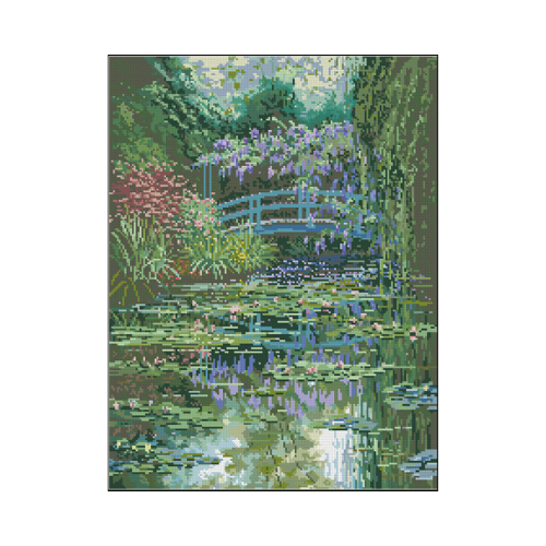Japanese bridge C. Monet