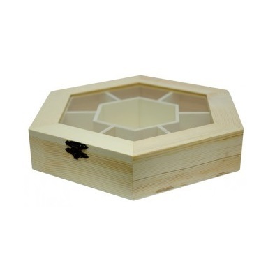 Hexagonal box sew