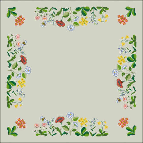 Tablecloth Flowers