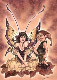 Fairy and goblin