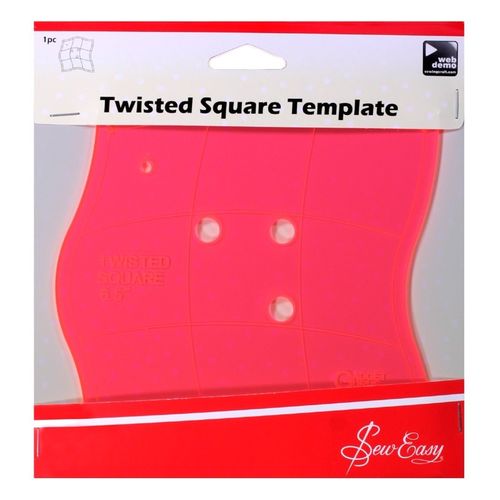 Twisted Square Template