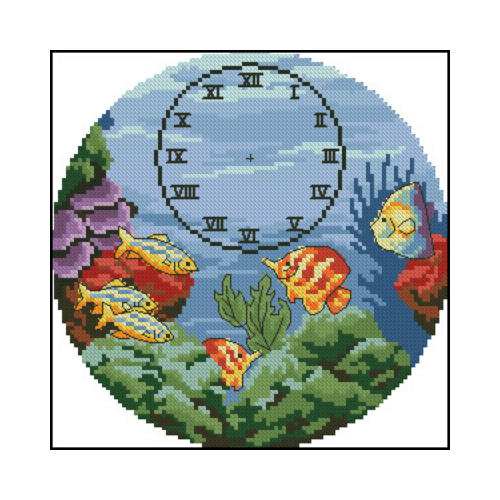 Fish clock