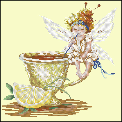 Fairy and tea