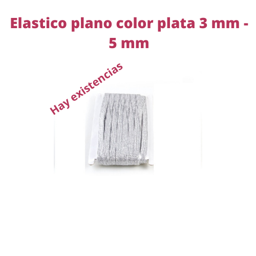 Flat elastic 5 meters