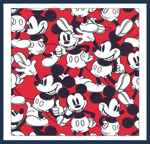 Cotton fabrics Mickey Mouse