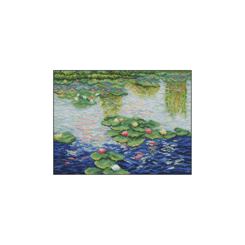 Lirios de agua de C. Monet