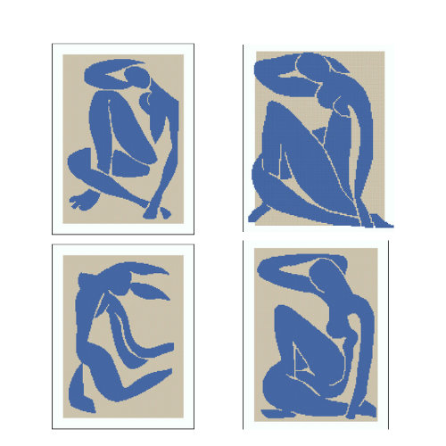 Women in blue H. Matisse