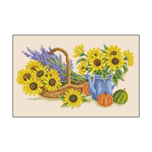 Lavander and Sunflowers