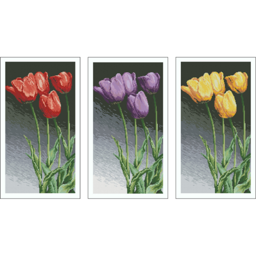 Tulip Triptych